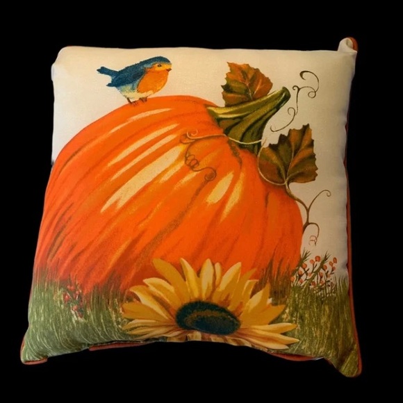 Mainstays Other - *NWT Mainstay fall pumpkin 16 x 16 toss pillow